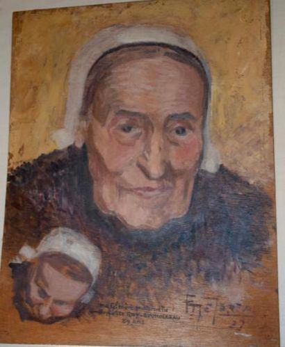 null METEREAU Florimond (1888-1978)

Ma grand mère maternelle, 1927

Huile sur panneau...