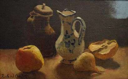 null OUDOT Roland (1897-1981)

Pot et fruits 

huile sur toile signée en bas à gauche...