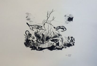 null SAUVE Noémie (1980-)

1/4

Lithographie

38 x 64 cm



Vente au profit du Secours...