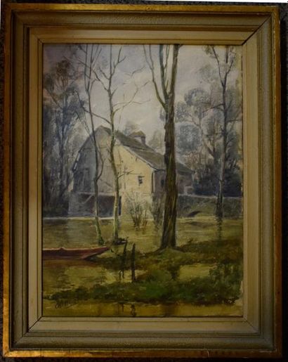 null Charles MINER (1947)

Paysage à la maison

aquarelle sur papier signé en bas...
