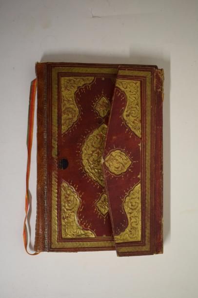 null Coran incomplet, Turquie ottomane, XIXe siècle Manuscrit sur papier de douze...