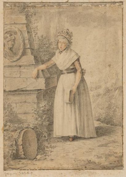 SABLET Jacques (Attribué à) 1749 - 1803