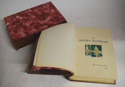 null RÉGNIER (Henri de). La Double maîtresse. Paris, L. Carteret, 1939. Fort volume...