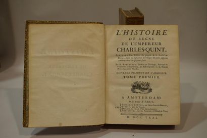 null [ ROBERTSON ] 

L’Histoire du Règne de l’Empereur Charles Quint, précédée d’un...