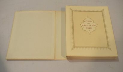 null CONTES DES MILLE ET UNE NUITS. Paris, Les Heures claires, 1955. 3 volumes petit...
