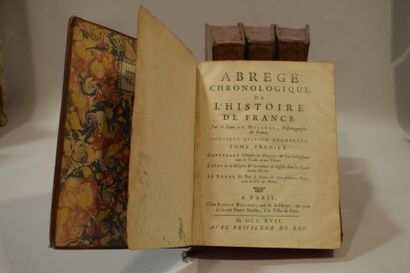 null [HISTOIRE DE FRANCE]

MEZERAY, Abregé chronologique de l'Histoire de France,...