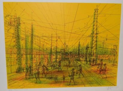 null CARZOU Jean (1907-2000)

L'invasion, 1973

Lithographie, signée et datée en...