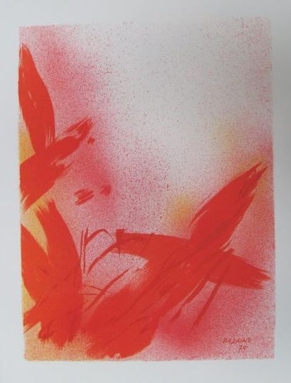 null BAZAINE Jean (1904-2001)

Lithographie, signature imprimée, datée 1975, 

format...
