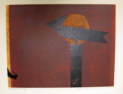 null KALINOVSKI Horst Egon (1924-2013) 

Lithographie (rousseurs dans la marge inférieure)...