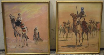 null LAJOUX Edmond (XIXe-XXe siècle)

Cavaliers orientaux

2 dessin au crayon et...