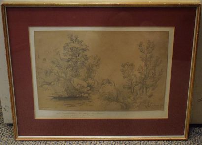 null CALAME Alexandre (1810-1864)

Paysage à la source

Dessin au crayon signé en...