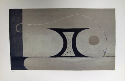 null PIAUBERT Jean (1900-2002)

Composition Abstraite

Lithographie signée en bas...