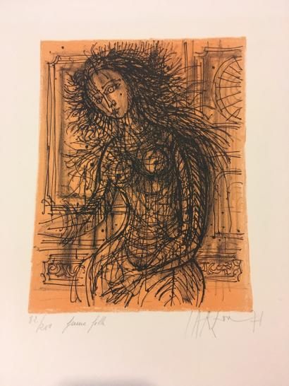 null CARZOU Jean (1907-2000)

Jeune fille, 1971

Lithographie, signée et datée en...