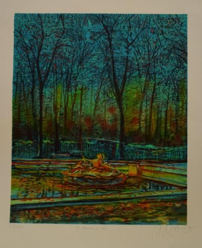 null CARZOU Jean (1907-2000)

Le bassin de Cerès, 1995

Lithographie (salissure),...