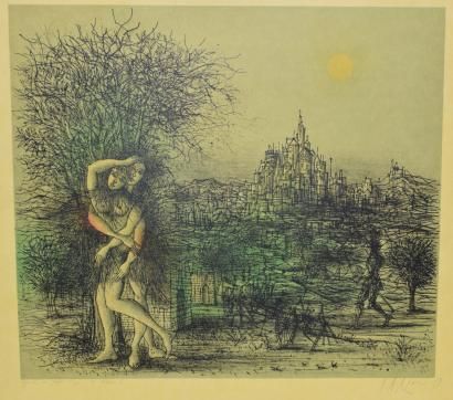 null CARZOU Jean (1907-2000)

Le château II, 1978

Lithographie, signée et datée...