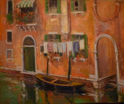 null FERDINAND Christian (XXe siècle)

Venise façade sur le canal 

Huile sur toile,...