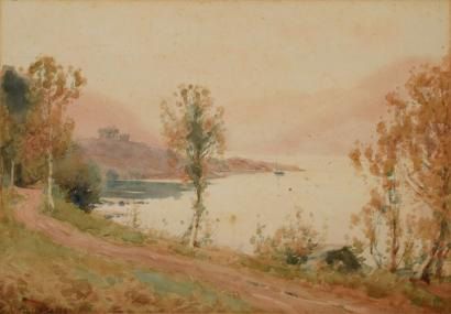 null HEATON-COOPER Alfred, 1864-1929

Bords de lac

Aquarelle (rousseurs et insolation),...