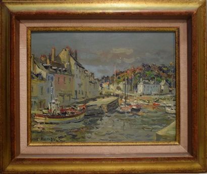 null RIGAUD Jean, (1912-1999)

Belle île le Palais,

Huile sur toile signé en bas...