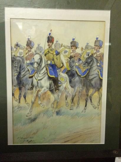 null ROUFFLET Jules (1862-1931)

8ème régiment de Hussard en manoeuvre

Aquarelle...