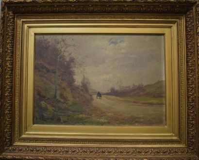 null TERRAIRE Clovis Frederick (1858-1931)

Charette sur le chemin

Huile sur toile...
