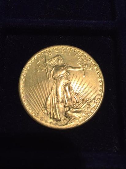 null [ Pièce en or ]

Pièce de 20 dollars "Saint-Gaudens - Double Eagle" 1924. Poids...
