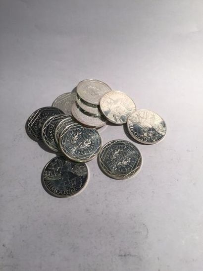 null [MONNAIE DE PARIS]

6 pièces de 10 euros en argent (500) « Auvergne » 

6 pièces...