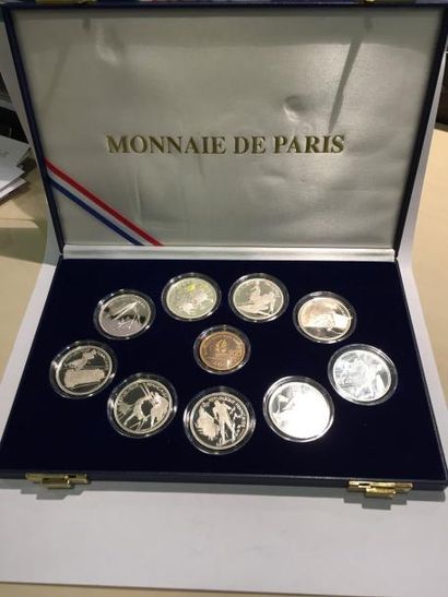null [SPORT] [MONNAIE DE PARIS] 

Coffret de la Monnaie de Paris "Jeux Olympiques...