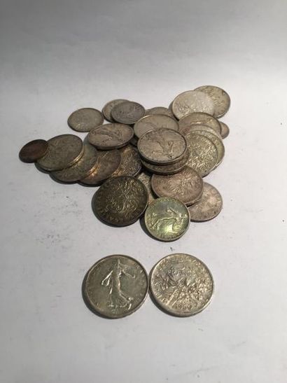 null [ Pièces en argent ]

Lot de pièces en argent de type Semeuse (0,5, 1, 2 et...