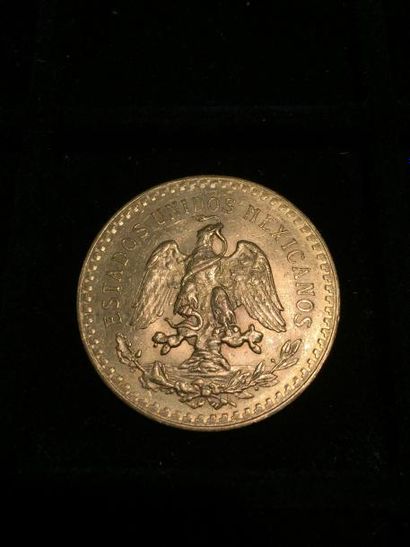 null [ Pièce en or ]
1 pièce de 50 pesos " 37.5 Gr. ORO PURO " 1926.
Poids : 41,6...