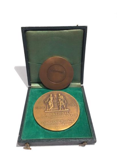 null [MEDAILLE]

Medaille en bronze Les Trois Compagnies Royales d'assurances sur...