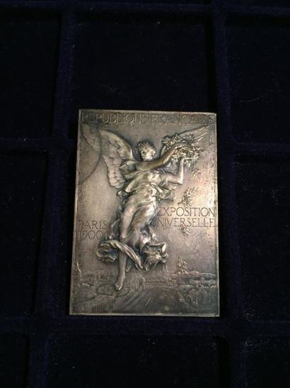 null [EXPOSITION UNIVERSELLE][SPORT]

Médaille commémorative en bronze argenté de...