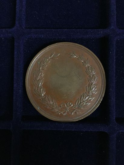 null [BOXE]
Médaille commémorative en métail "Clapton Boxing club London Established...