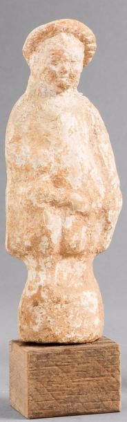 null Statuette en terre cuite représentant un adolescent
Grèce, époque Héllénistique,...