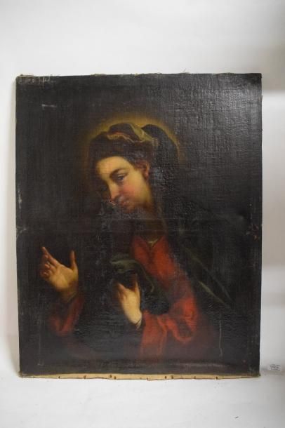 null ECOLE FRANCAISE du XVIIIe siècle 

1 - La Vierge en buste

Huile sur toile (Quelques...