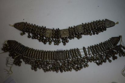 null BERBERE (Maroc)

Lot de 2 colliers en argent 

Longueurs: 32,5 et 36cm
