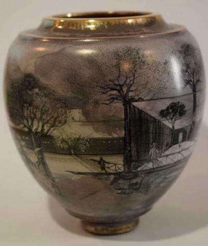 null BARROCO (Jacques Massard et Richard Tarone)

Petit vase en céramique à décor...
