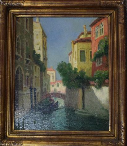 null ESCHBACH Paul André Jean (1881-1961)

Venise

Huile sur toile signée en bas...
