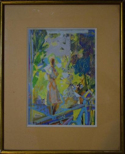 null LELONG Pierre Emile Gabriel (1908-1984)

Femme dans un jardin

gouache signée...