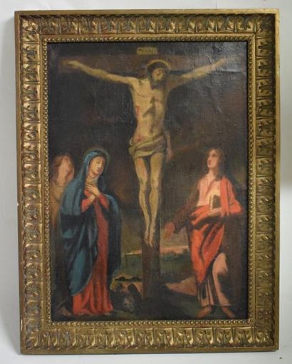 ECOLE XVIIIème siècle

Christ en croix avec...