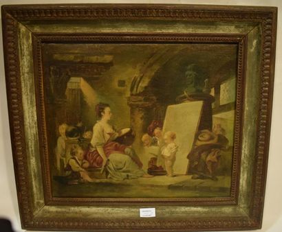 null FRAGONARD Jean-Honoré 1732-1806 (suite de)

La bouillie

Huile sur toile

38...