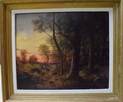 null GODECHAUX Emile (1860-1938)

Bergère dans un sous bois

Huile sur toile signée...