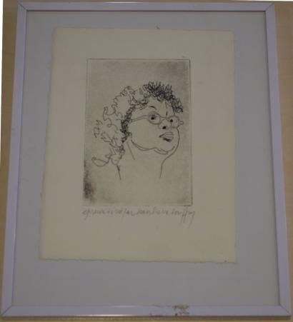 null JOUFFROY Jean-Pierre (d'après) 

Portrait de femme 

Lithographie justifiée...