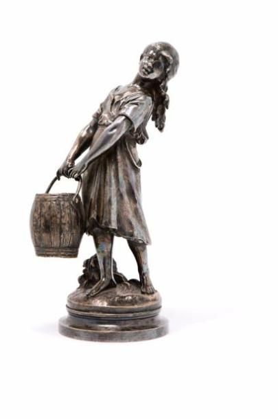 null MOREAU Auguste, 1834-1917

Cosette, jeune porteuse d'eau

bronze argenté (traces...