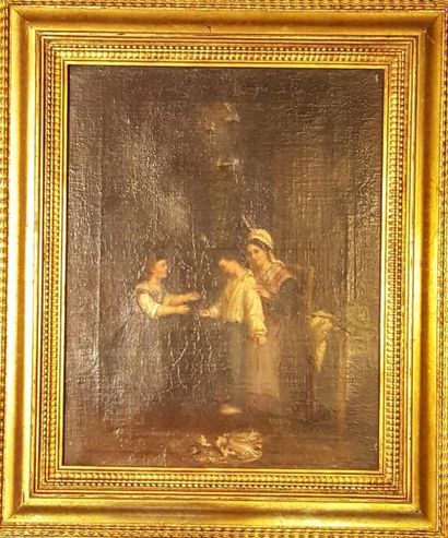 null VENOT D'AUTEROCHE Eugénie (XIX)

La poupée brisée

Huile sur toile signée en...