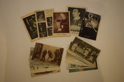 null [ Cirque ] [ Carte postale ] [ Artistes ]

Ensemble de cartes postales anciennes...