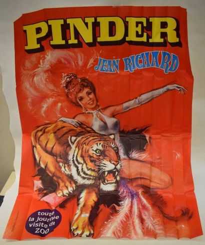 null [ Cirque ] [ Affiche ] [ Jean Richard Pinder ]
Cirque Pinder Jean Richard.
Ensemble...