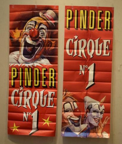 null [ Cirque ] [ Affiche ] [ Pinder ]

Ensemble de deux affiches (périodes différentes)...