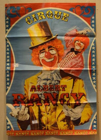 null [ Cirque ] [ Affiche ] [ Albert Rancy ] 

Cirque Albert Rancy. 98 x 66 cm. 

Non...