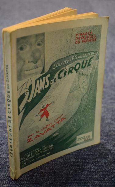 null  [ Cirque ] [ Livre ] [ Zavatta ]\" 30 ans de cirque souvenirs et anecdotes...