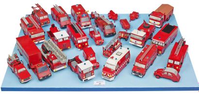 null [ Maquette ] [ Sapeurs-pompiers ] [ Allier ]

Ensemble de vingt-et-un véhicules...
